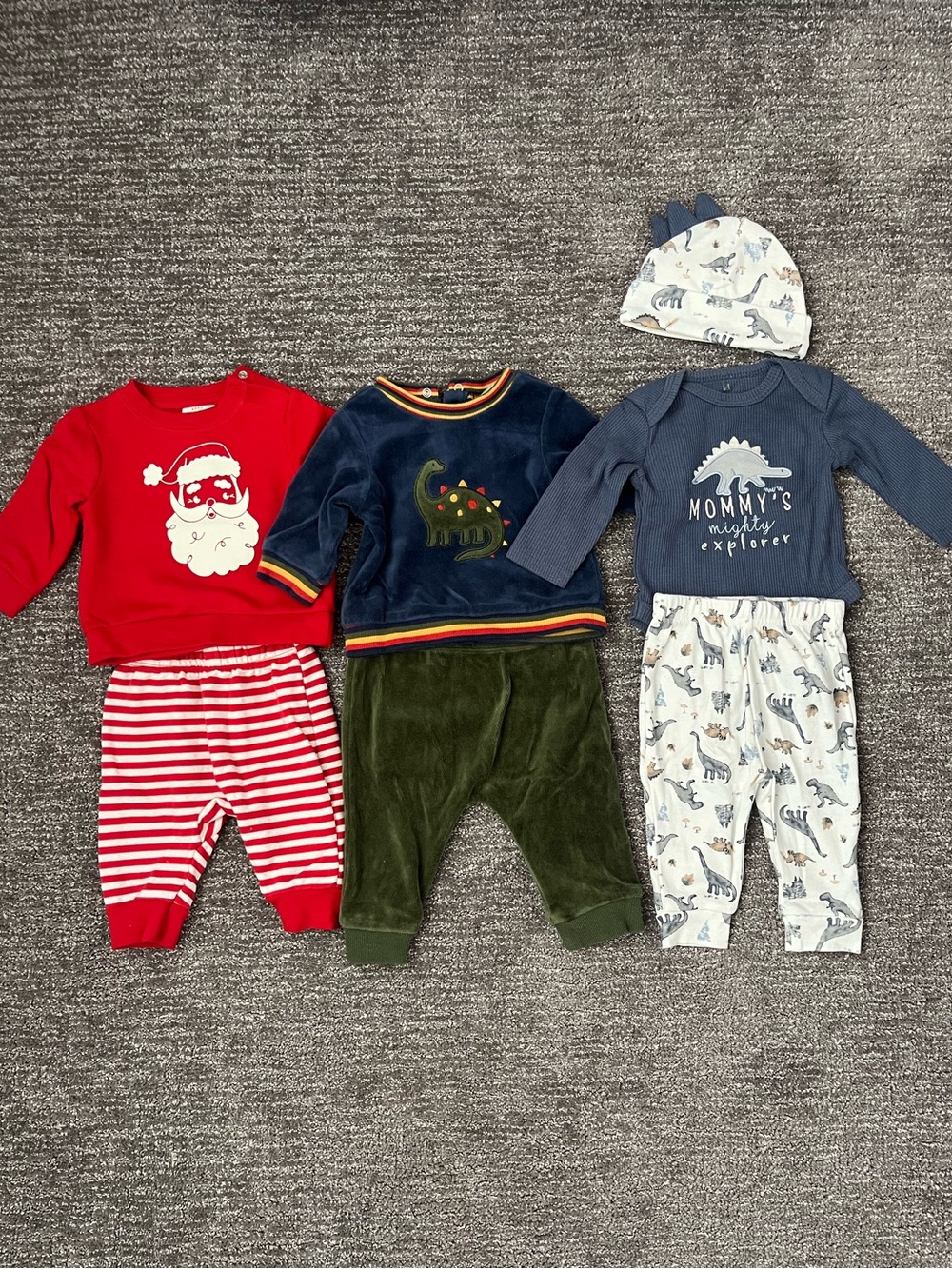 Baby Boy Winter Outfit Set Bundle